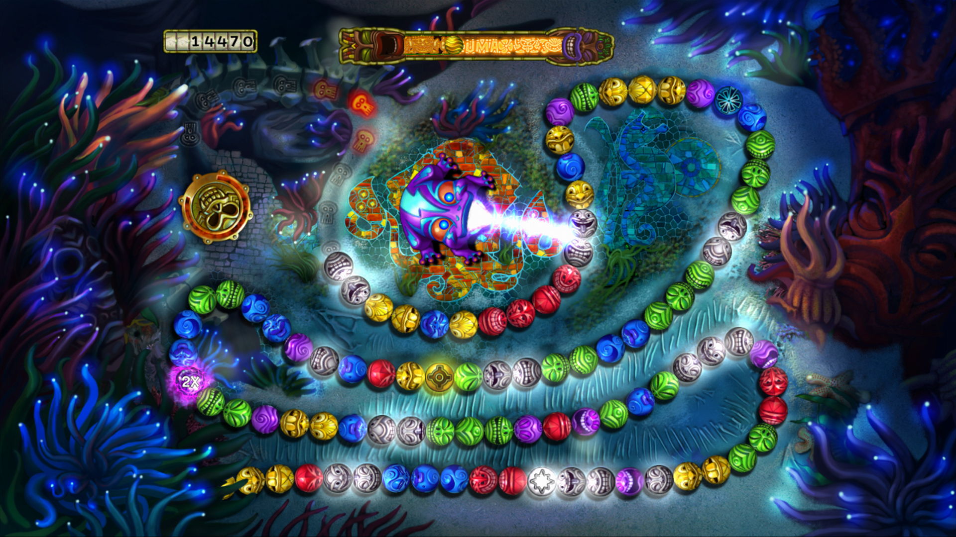 Скриншот 
                  
                  
      Zuma's Revenge (2009) PC Скриншот Zuma's Revenge (2009) PC